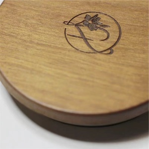 Tarros de almacenamiento de bambú y madera con tapas selladas y logotipo grabado personalizado para el hogar, ideales para botellas de vidrio. - Product Image 2