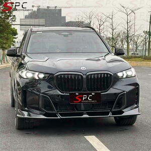 SPC G05 LD Dry Carbon Fiber Front Chin para BMW <span class=keywords><strong>X5</strong></span> G05 Prepreg Carbon Fiber Front Bumper Lip para BMW <span class=keywords><strong>X5</strong></span> 2023 + Alerón inferior delantero - Product Image 6