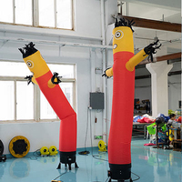 HPS Inflatable Custom Design 10ft Air Dancer Inflatable Advertising Sky Dancer Big Inflatable Tube Man for Event Promotion