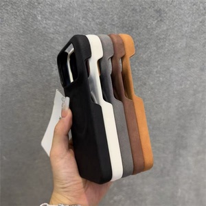 Funda Magnética de Cuero PU de Alta Calidad para Teléfono Móvil iPhone 17 Air 16 15 Pro Max, Funda Trasera Antigolpes de Piel de Oveja Genuina - Product Image 5