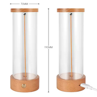 2025 Design moderne Quantum LED Rechargeable veilleuse capteur tactile Logo personnalisé Portable décoratif petites veilleuses chambre