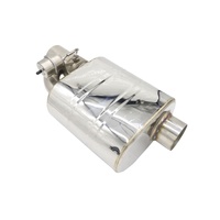 Valve d'échappement de voiture 2/2.36/2.5/2.75/3 pouces avec silencieux et double télécommande, pompe à air gauche et droite