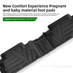 Tapis de voiture et tapis de coffre pour Telluride <span class=keywords><strong>TPE</strong></span> 2020-2024, 2 pièces, 3,5 mm d'épaisseur, toutes saisons - sans logo imprimé - Product Image 3