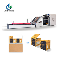 Machine de laminage électrique à grande vitesse pour cartons en carton ondulé, machine de laminage entièrement automatique de qualité alimentaire pour placages