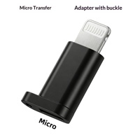 Adaptateur OTG en alliage d'aluminium Type-C femelle vers Micro USB V8 5 broches, convertisseur de données modèle A pour téléphones Android