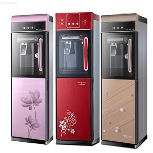 Bureau à double porte verticale chaude et froide pour la maison avec veilleuse de refroidissement et de chauffage Distributeur d'eau à économie d'énergie pour le bureau - Product Image 1