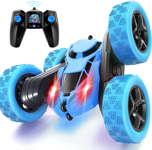 Voiture RC électrique 2,4 GHz écologique et intelligente, modèle 2023, 4x4, rotation à 360°, double face, pour cascades – Meilleures ventes - Product Image 1