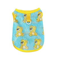 Vêtements de luxe pour chiens d'usine avec découpes de harnais: pull à capuche polaire pyjama gilet de refroidissement | Vêtements pour chats et animaux domestiques
