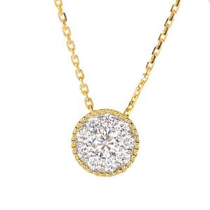 Collier en diamant moissanite personnalisé innovant avec des bijoux haut de gamme sertis de pierres pour les femmes, les amateurs de mode et les propriétaires de marques - Product Image 4
