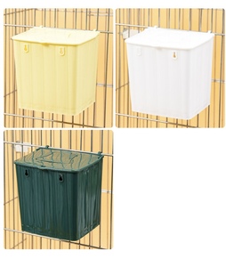 กล่องรังนกพลาสติกแบบเรียบง่ายทันสมัย เป็นมิตรกับสิ่งแวดล้อม สำหรับเลี้ยงในร่ม พร้อมปุ่มล็อคแน่นหนา - Product Image 2