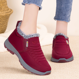 Nouvelles chaussures d'hiver <span class=keywords><strong>pour</strong></span> femmes, chaudes et douces, à enfiler, chaussures d'hiver tendance, chaussures décontractées thermiques <span class=keywords><strong>pour</strong></span> l'hiver, <span class=keywords><strong>pour</strong></span> les journées froides - Product Image 4