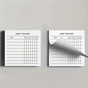 Essential 50-Page Habit Formation <b>Memo</b> <b>Pad</b> for Back-to-School Planning & Office Reminders for Study - Product Image 4