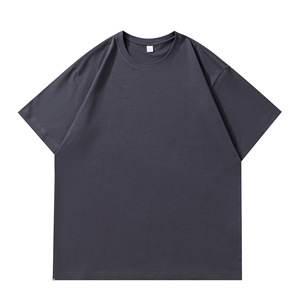 Men's Loose Fit Pure Cotton T-Shirt Round Neck Breathable Casual Wear - Product Image 5