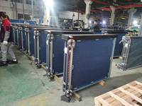 Bobines de refroidissement à eau et bobines de refroidissement DX sur mesure pour unités de traitement d'air (UTA), en acier inoxydable avec transfert de chaleur efficace