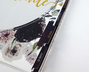 Premium papelería <span class=keywords><strong>español</strong></span> de oro en espiral semanal planificador <span class=keywords><strong>diario</strong></span> con bolsillo divisor de pestañas - Product Image 6