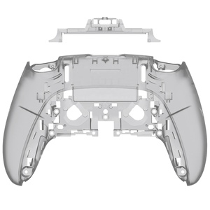 EXtremeRate Reemplazo de la cubierta de la carcasa trasera negra transparente para el controlador Dualsense <span class=keywords><strong>PS5</strong></span> Edge - Product Image 1