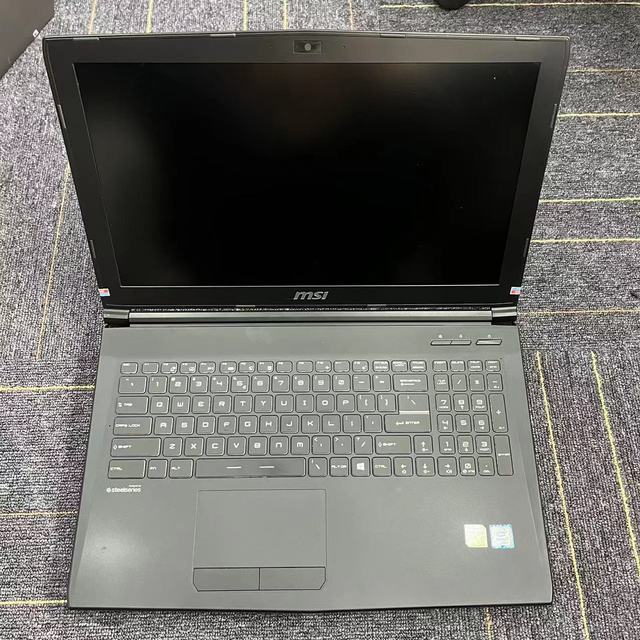 Wholesale for MSI GP62 Used Laptops I7 7th Gen 16G 512GB SSD GTX1060 (3G) 15.6" Gaming Laptop