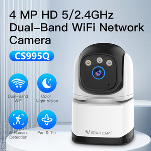 Vstarcam cs995q Full HD cảm biến chuyển động báo động CCTV <span class=keywords><strong>Camera</strong></span> thẻ SD lưu trữ Wifi ip <span class=keywords><strong>camera</strong></span> bé Màn hình máy ảnh trong nhà - Product Image 3