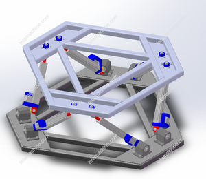 Alta calidad 6DOF <span class=keywords><strong>Sim</strong></span> Racing Motion Actuator Motion Simulator 6DOF Motion Platform of <span class=keywords><strong>Flight</strong></span> Simulator - Product Image 4