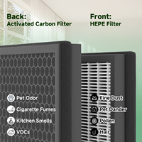 Filtre en boîte HEPA H14 personnalisé KNOKOO en fibre synthétique pour extracteur de fumée et dépoussiéreur – Nouveau