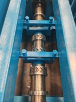 Machine de formage de rouleaux de plancher entièrement automatique à grande vitesse, Vente de matériaux de construction commerciaux