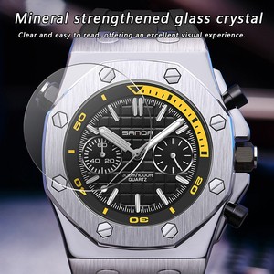 Reloj de Cuarzo SANDA 7027 para Hombre, Reloj de Pulsera con Esfera de Índices en Barra, Reloj Deportivo de Moda para Estudiantes con Función Luminosa e Impermeable - Product Image 6