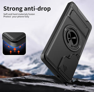 Funda Magnética de Lujo 360° para Coche, Carcasa Antigolpes para Teléfono Móvil <span class=keywords><strong>Samsung</strong></span> <span class=keywords><strong>Galaxy</strong></span> S26 S25 S24 S23 S22 Ultra A37 - Product Image 3