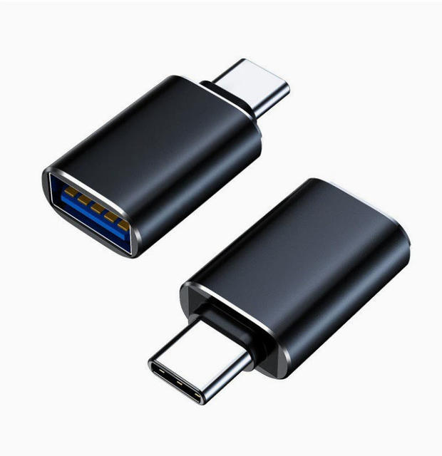 USB3.0 Type C OTG Adapter, Mini Type-C Male to USB-A Female Converter for Phone Flash Drive Mouse Gamepad