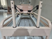 Mesin Reformer Pilates Aluminium Pink Korea, Mesin Reformer Pilates Komersial, Reformer Pilates Profesional
