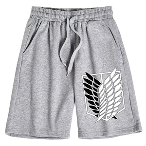 Shorts et pantalons capri pour hommes, nouvelle collection été <span class=keywords><strong>2022</strong></span>, Attack on Titan 2D anime - Product Image 4
