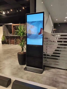 50 Inch Interactive Digital <b>Signage</b> LCD Advertising Player Stand-mounted Totem Retail Store Exhibition Hall Welcome Display - Product Image 2