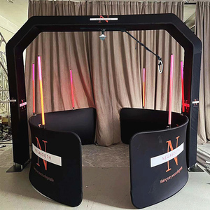 ตู้วิดีโอสำหรับ360แบบอัจฉริยะตู้แสดงภาพเหนือศีรษะหน้าจอสีเขียวพร้อมอุปกรณ์ประกอบฉากฟรี - Product Image 2