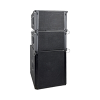 Enceinte Line Array simple 10 pouces FX110 pour systèmes de sonorisation extérieurs utilisée dans les spectacles sur scène