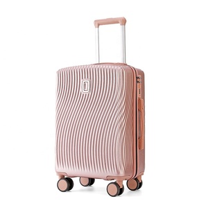 Maleta Coreana de ABS+PC para Mujer, Color Puro, Bolsa de Viaje con Candado TSA, Diseño Moderno, Tendencia Italiana - Product Image 6
