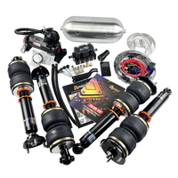 AIRMEXT/F-SNX5-T Kit de Suspension Pneumatique Amortisseur Réglable Avant Arrière AirRide Airlift Gestion Pneumatique pour Voitures