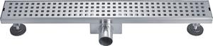 Siphon de sol linéaire européen pour salle de bain, insert de carrelage, anti-odeur, en acier inoxydable - Product Image 3