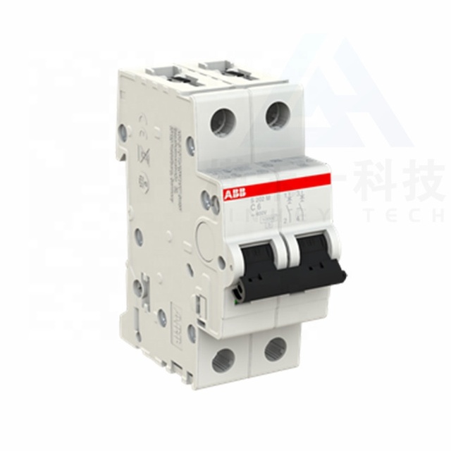 A BB Hot Sale Smart Electrical Circuit Breakers  S202M-C16 Air MCB Miniature Circuit Breaker Molded Case Circuit Breakers