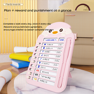 Aceptamos la apariencia de Animal lindo personalizado Perforadora de tarjetas <span class=keywords><strong>para</strong></span> niños <span class=keywords><strong>Pollo</strong></span> lindo Pequeño Buen hábito Entrenamiento Horario diario - Product Image 4