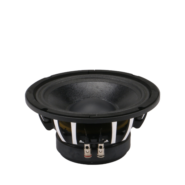 8-Inch Carbon Fibre Cone Midrange Speaker with Cloth Surround 30Oz Ferrite Magnet 4ohm 200W Powered Audio Speaker for Mid Bass