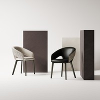 Chaise de salle à manger moderne en cuir PU, dossier ergonomique avec structure en acier inoxydable, design stable pour la maison, l'hôtel, le bar, le salon de beauté