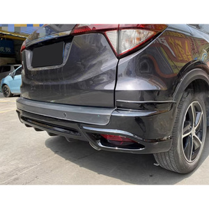 Cho Honda Vezel sợi thủy tinh reart Bumper Lip sợi thủy tinh khuếch tán phía sau - Product Image 4