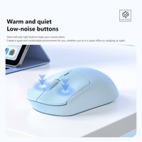 Mouse Game nirkabel ergonomis, Mouse PC nirkabel, mode ganda, ponsel komputer, Universal