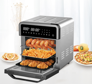 Le migliori vendite <span class=keywords><strong>sano</strong></span> senza olio friggere con grande pannello a sfioramento digitale con alloggiamento SS forno friggitrice ad aria 14,5l - Product Image 6