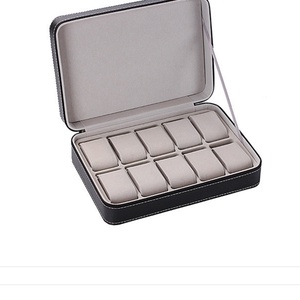 Boîte à bijoux en cuir personnalisée haut de gamme, emballage en velours, vente directe d'usine, coffret cadeau sur mesure - Product Image 6