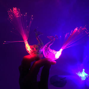 Directo de fábrica de plástico colorido LED Magic Finger Light-Up Toy para el juego y la diversión de los niños EN71 Edades certificadas 2-7 - Product Image 6