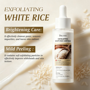 Ampoule exfoliante au riz blanc Dolanjin 60ml Soin éclaircissant Peeling doux - Product Image 1
