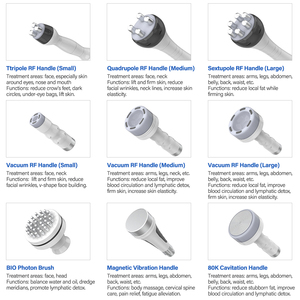 Promozione: Macchina Professionale 9 in 1 per Massaggio Corpo e Dimagrimento 80K Lipo Cavi 80k 6-1 - Product Image 2