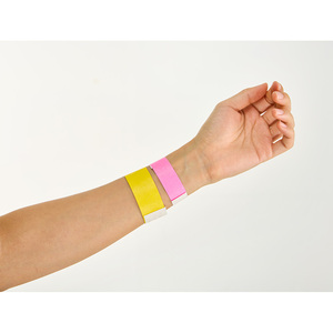 สายรัดข้อมือ AnyWristband แบบกาวป้องกันการแกะซ้ำ สีทึบ ทำจากวัสดุ TYVEK ขนาด 25 มม. (1 นิ้ว) เพื่อความปลอดภัยสำหรับงานปาร์ตี้ - Product Image 6