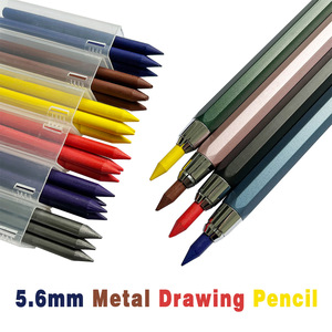 Matita Meccanica Creativa 2024 con Temperino, <span class=keywords><strong>Forma</strong></span> Esagonale, Colori Assortiti, Matite Colorate Bufan - Product Image 3