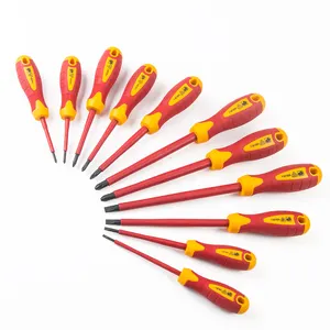 Electrical electrician VDE slot philip insulated insulation screwdriver set